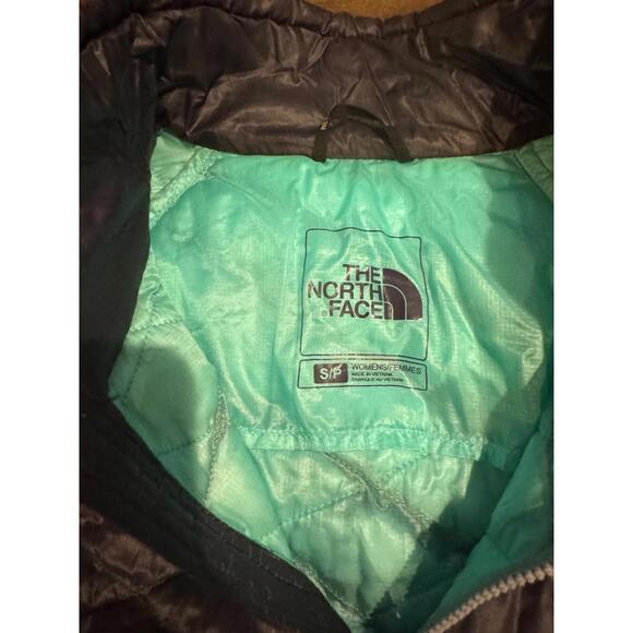 THE NORTH FACE Jacket ThermoBall Insulated Puffer Ripstop Nylon Purple Sz Sm - Picture 6 of 6